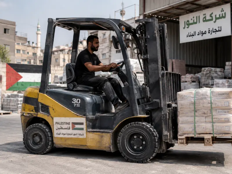Maklum Balas Permohonan Di Tapak daripada Pelanggan Forklift Palestin Maklum Balas Permohonan Di Tapak daripada Pelanggan Forklift Palestin