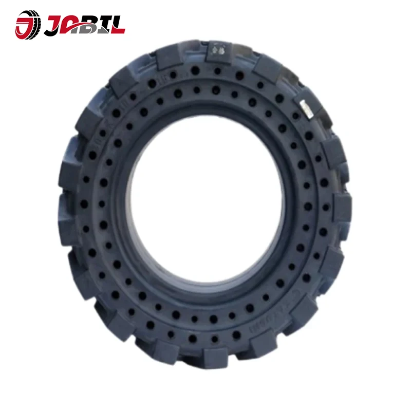 Jenis rim skid mengarahkan tayar pepejal